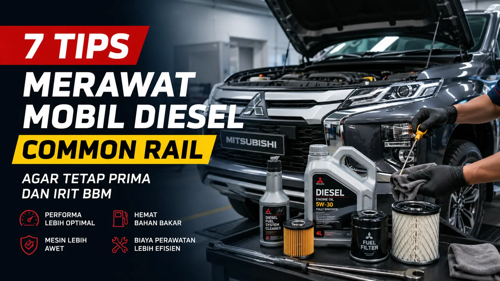 Artikel 7 Tips Merawat Mobil Diesel Common Rail Agar Tetap Prima dan Irit BBM
