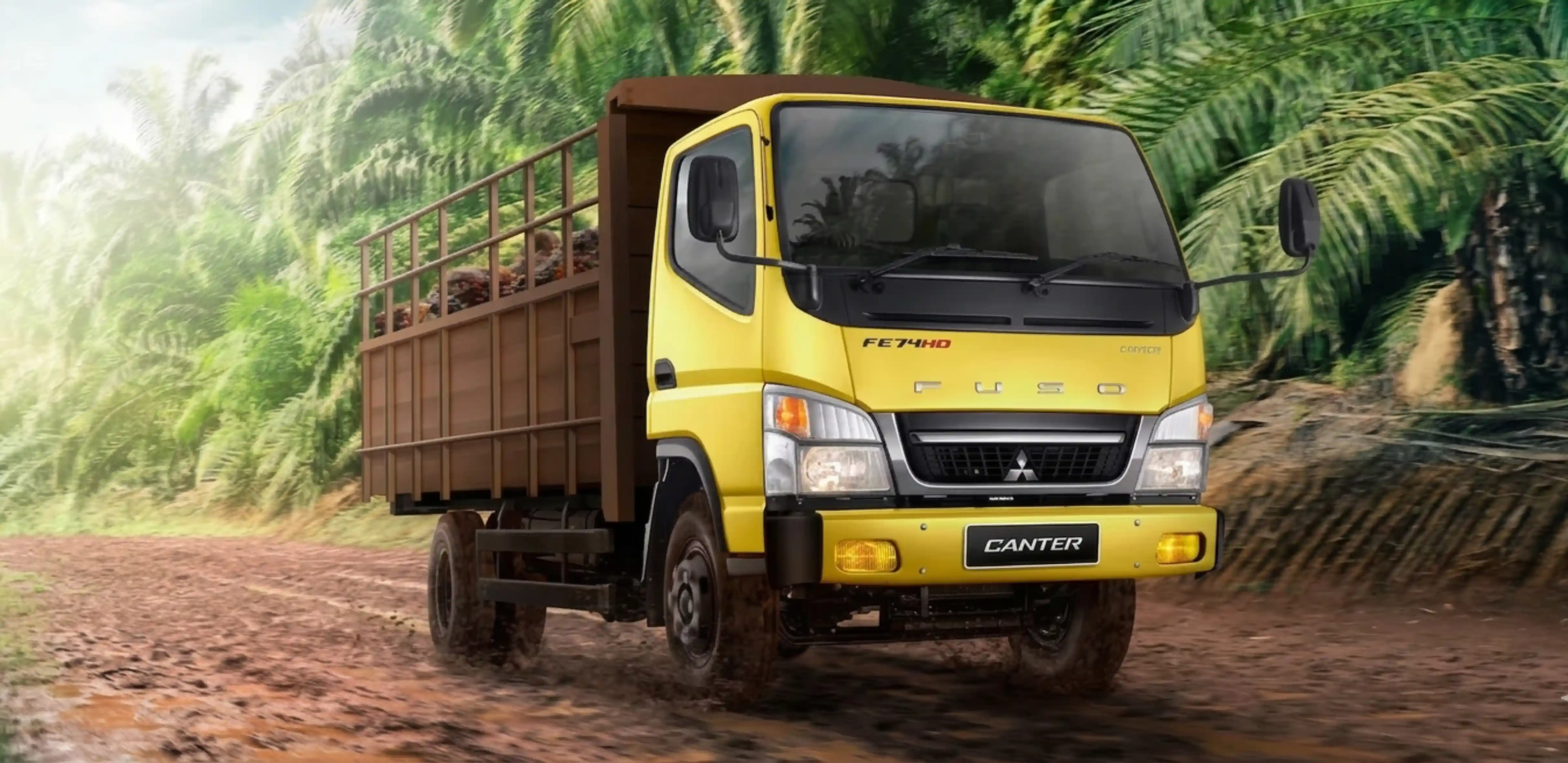Banner Canter FE 74 HD